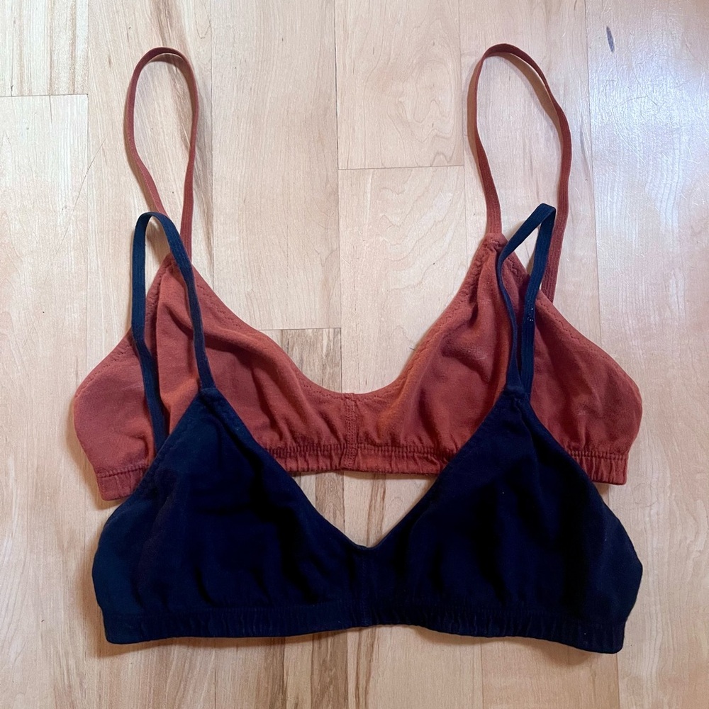 Pansy bra set of two